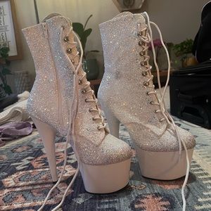 Pleaser Lace Up Boots